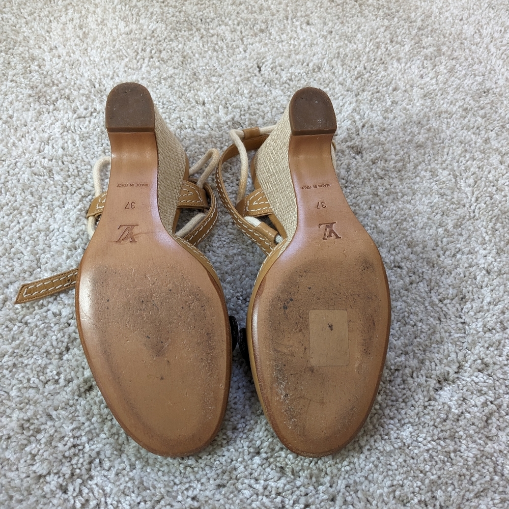 Vintage Louis Vuitton Wedge 37 - Picture 4 of 9